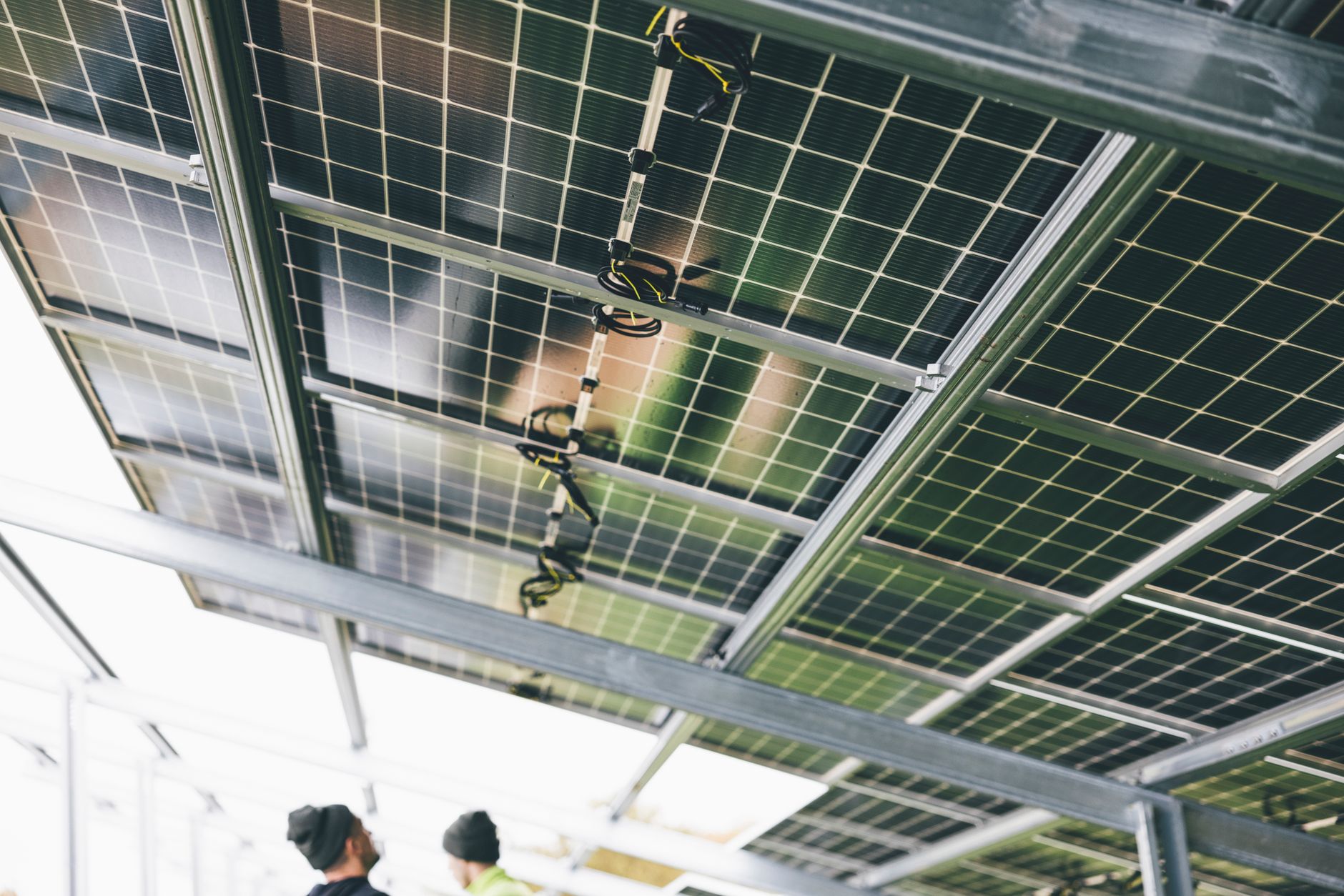 Solar and battery installation on a UK semi-detached house